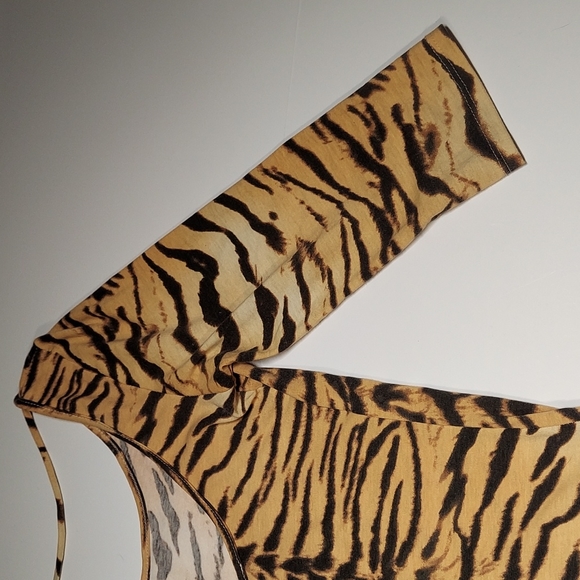 CLEO Apparel Leopard Dress  Size L - Picture 4 of 9